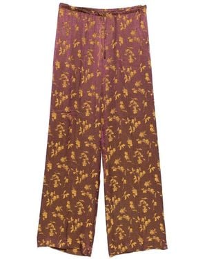 Dries Van Noten Puvis Straight Pants - Brown