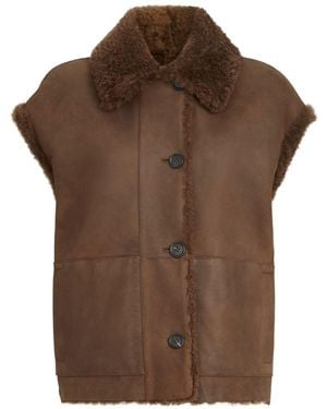 Brunello Cucinelli Reversible Vest - Brown