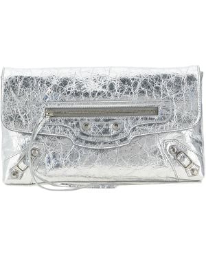 Balenciaga 'Le City' Clutch - Gray