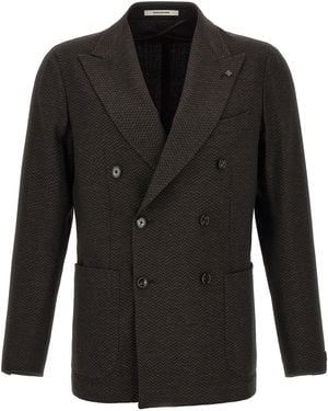 Tagliatore 'Montecarlo' Blazer - Black
