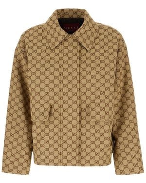 Gucci Clothing Jackets - Brown