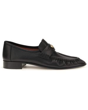 Chloé Chloé Letti Leather Loafers - White