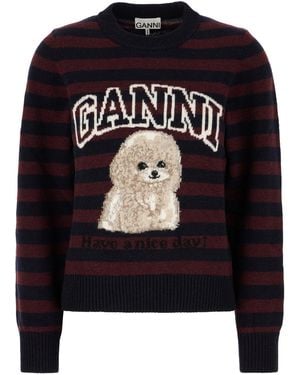 Ganni Clothing Knitwear - Black