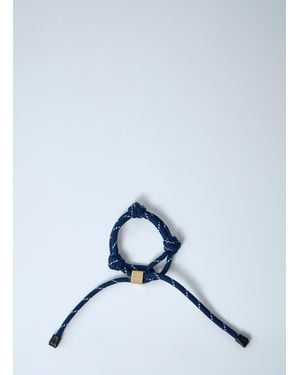 Miu Miu Cord Bracelet - Blue