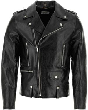 Saint Laurent Motorcycle Jacket - Black