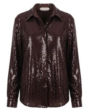 Alberta Ferretti Sequins Shirt - Black