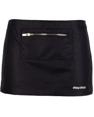 Miu Miu Clothing Skirts - Black
