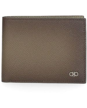 Ferragamo Gancini Bifold Wallet - Brown