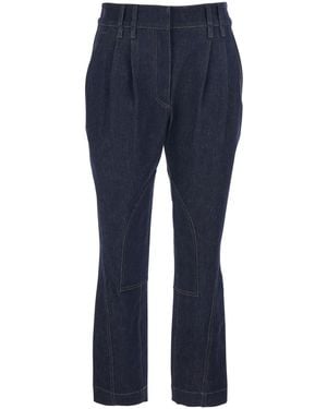 Brunello Cucinelli Pantalone Donna - Blue