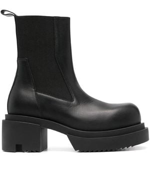 Rick Owens Beatle Boots Bogun - Black