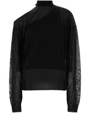 Fendi Viscose Sweater - Black