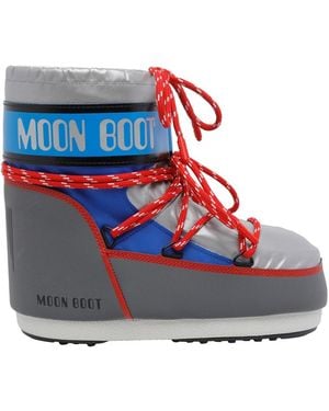 Moon Boot Space Racing Icon Low Boots - Blue