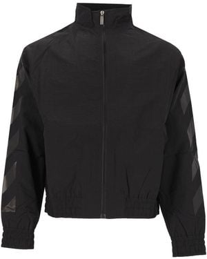 Off-White c/o Virgil Abloh "Glossy Arrow" Sports Jacket - Black