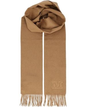 Max Mara Scarf Fringes - Natural