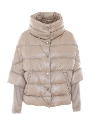 Herno Light Down Jacket - Natural