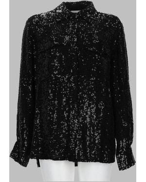 P.A.R.O.S.H. P. A.R. O.S. H. Elegant Viscose Shirt - Black