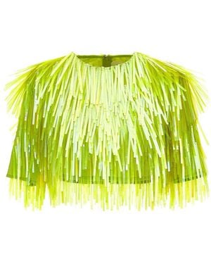 Sportmax 'Petalo' Top - Yellow