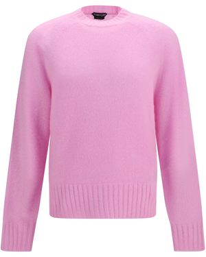 Tom Ford Crew-Neck Cashmere Sweater - Pink