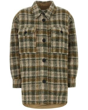 Isabel Marant Harveli Coat - Green