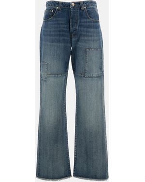 Wales Bonner Chance Straight Leg Jeans - Blue