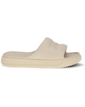 Moncler Neutrals Flip-Flops & Slides - Natural