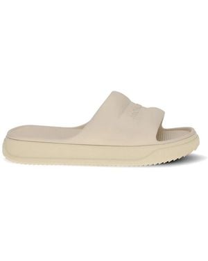 Moncler Neutrals Flip-Flops & Slides - Natural