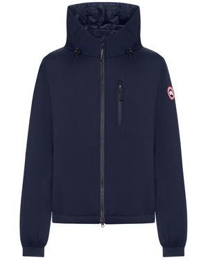 Canada Goose Lodge Hooded Jacket - Blue