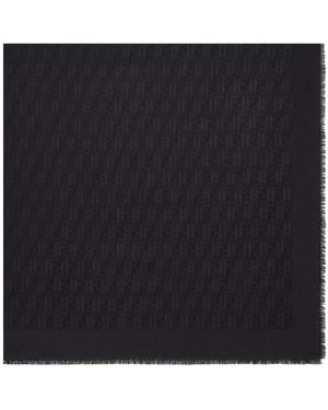 Fendi Ff Shawl - Black