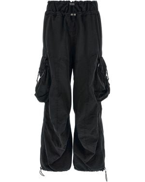 The Attico Cargo Pants - Black