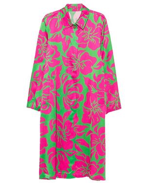 Dries Van Noten Single-Breasted Coats - Pink