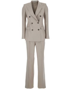 Tagliatore Double-Breasted Suit - Gray