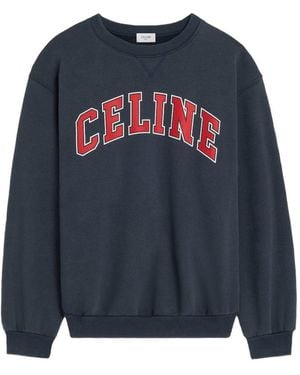 Celine Loose Sweatshirt - Blue