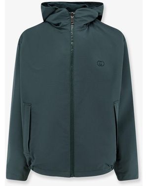 Gucci Reversible Ripstop Cotton Jacket - Green