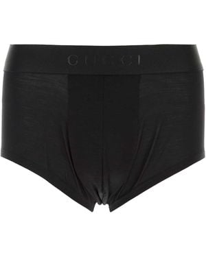 Gucci Silk Brief - Black