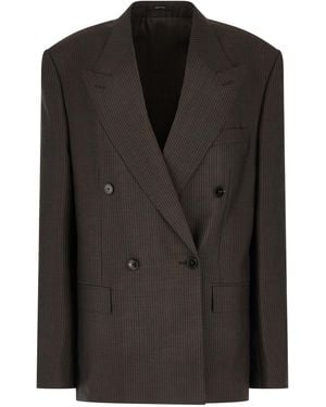 Gucci Clothing Blazers E Gilets - Black