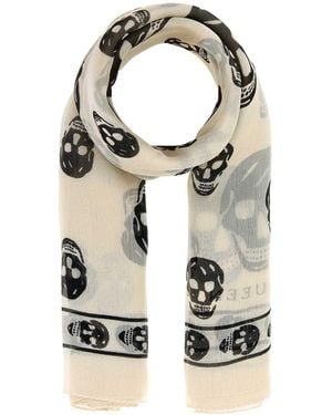 McQueen Printed Silk Foulard - Multicolor