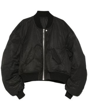 Rick Owens Tower Secchia Flight Jacket - Black