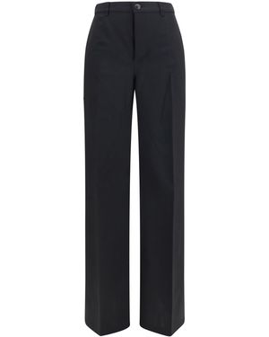 Rick Owens Tailored Wide-Leg Pants - Blue