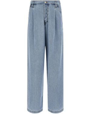 Dries Van Noten Loose Jeans - Blue