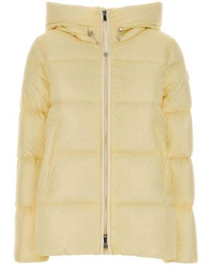 Moncler Pastel Nylon Serittes Down Jacket - Yellow