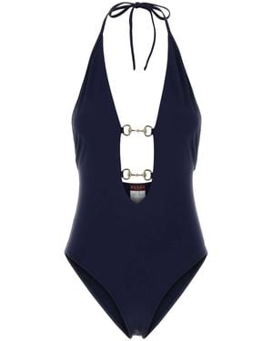 Gucci Stretch Nylon Swimsuit - Blue