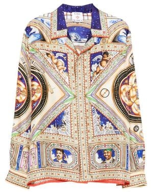 CASABLANCA Neutrals Shirts - Blue