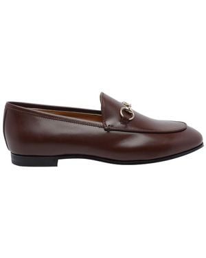 Gucci Jordaan Loafers - Brown