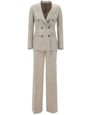 Tagliatore Neutrals Jackets - Gray