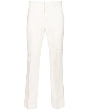Ami Paris Ami Straight Fit Pants - White