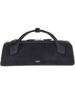 Alaïa Alaã¯A Le Teckel Clutch - Blue