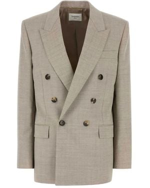Saint Laurent Blazer - Natural