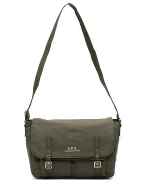 A.P.C. Messenger Bags - Black