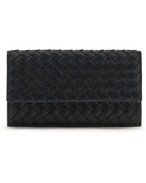 Bottega Veneta Intrecciato Bifold Wallet - White