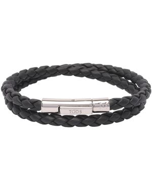 Tod's Leather Mycolors Bracelet - Brown